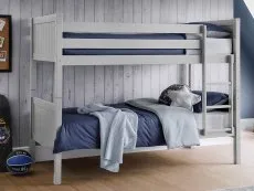 Julian Bowen Julian Bowen Bella Dove Grey Wooden Bunk Bed Frame