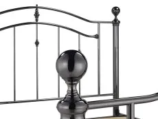 Limelight  Limelight Callisto 4ft6 Double Black Chrome Metal Bed Frame