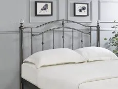 Limelight Limelight Elara Black Chrome Metal Bed Frame