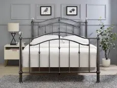 Limelight Limelight Elara Black Chrome Metal Bed Frame