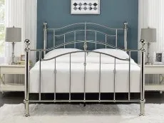 Limelight  Limelight Callisto 4ft6 Double Chrome Metal Bed Frame