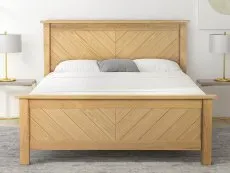 Limelight  Limelight Kenji 6ft Super King Size Oak Wooden Bed Frame