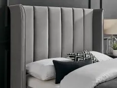 Limelight Limelight Sirius Silver Fabric Bed Frame