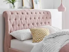 Limelight Limelight Flora Pink Fabric Bed Frame