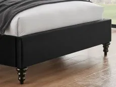 Limelight Limelight Flora Black Fabric Bed Frame
