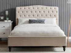 Limelight  Limelight Rosa 5ft King Size Natural Fabric Bed Frame