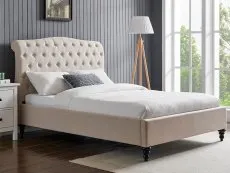 Limelight  Limelight Rosa 5ft King Size Natural Fabric Bed Frame