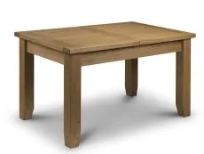 Julian Bowen Julian Bowen Astoria 140cm Waxed Oak Extending Dining Table