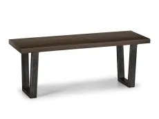 Julian Bowen Julian Bowen Brooklyn 120cm Dark Oak Dining Bench