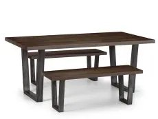 Julian Bowen Julian Bowen Brooklyn 180cm Dark Oak Dining Table