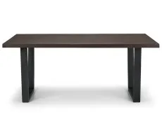 Julian Bowen Brooklyn 180cm Dark Oak Dining Table