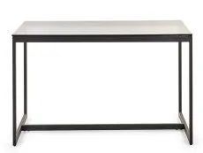 Julian Bowen Chicago 120cm Smoked Glass Dining Table