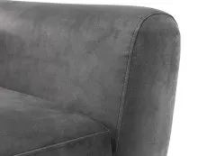 Julian Bowen Julian Bowen Monza Grey Velvet 2 Seater Sofa