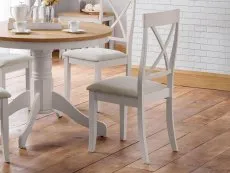 Julian Bowen Julian Bowen Davenport Grey Dining Chair