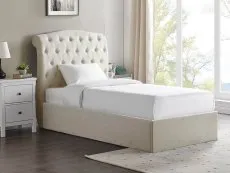 Limelight Limelight Flora Natural Fabric Ottoman Bed Frame