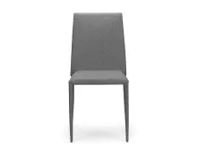 Julian Bowen Jazz Grey Fabric Dining Chair