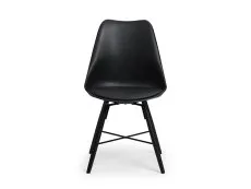 Julian Bowen Kari Set of 2 Black Dining Chairs