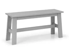 Julian Bowen Julian Bowen Kobe 92cm Grey Dining Bench