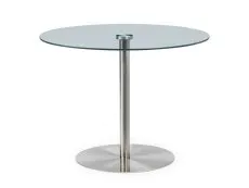 Julian Bowen Julian Bowen Milan 100cm Glass Dining Table