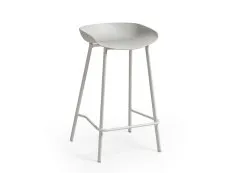 Julian Bowen Julian Bowen Renzo Set of 2 Grey Bar Stools