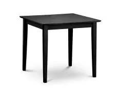 Julian Bowen Julian Bowen Rufford 80cm Black Extending Dining Table