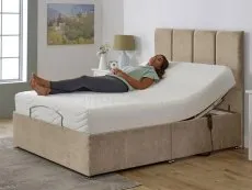 Flexisleep Flexisleep Memory Ortho Electric Adjustable 4ft Small Double Bed
