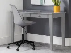 Julian Bowen Julian Bowen Carrington Grey 2 Drawer Desk