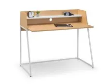 Julian Bowen Julian Bowen Palmer Light Oak and Grey Desk