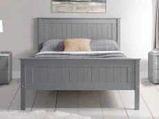 Limelight Limelight Phoenix Light Grey Wooden Bed Frame (High Footend)