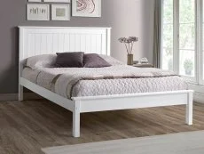 Limelight Limelight Phoenix White Wooden Bed Frame (Low Footend)