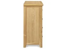 ASC ASC Selkirk 3+2 Oak Wooden Chest of Drawers (Assembled)