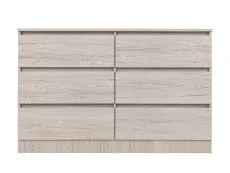 Seconique Seconique Malvern Urban Snow 3+3 Drawer Chest of Drawers