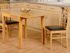 Seconique Seconique Vienna Oak Extending Dining Table and 2 Chair Set