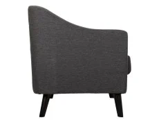 Seconique Seconique Ashley Grey Fabric Arm Chair