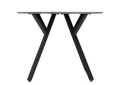 Seconique Seconique Athens 100cm Concrete Effect Round Dining Table