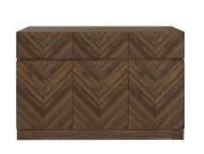 GFW GFW Catania Royal Walnut 3 Door 3 Drawer Sideboard