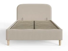 GFW GFW Florence Stone Boucle Ottoman Bed Frame