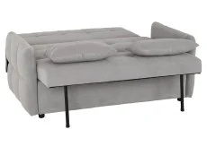 Seconique Seconique Chelsea Silver Fabric Sofa Bed