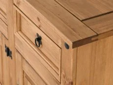 Seconique Seconique Corona Pine 3 Door 3 Drawer Sideboard