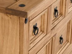 Seconique Seconique Corona Pine 9 Drawer Merchant Chest of Drawers