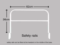 Flexisleep Flexisleep 5ft King Size Electric Adjustable Divan Base (2 x 2ft6)