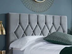 Birlea Birlea Loxley Grey Fabric Bed Frame