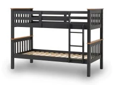 Seconique Seconique Neptune Grey and Oak Wooden Bunk Bed Frame