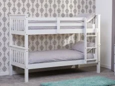 Seconique Seconique Neptune White Wooden Bunk Bed Frame