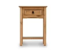 Seconique Seconique Corona Pine 1 Drawer Wooden Console Table