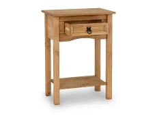 Seconique Seconique Corona Pine 1 Drawer Wooden Console Table