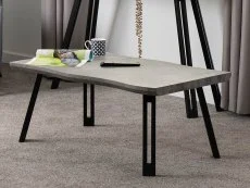 Seconique Seconique Quebec Wave Concrete Effect Coffee Table