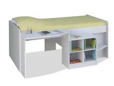 Kidsaw Kidsaw Pilot 3ft Single White Cabin Bed