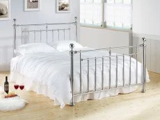 Time Living Time Living Alexander 5ft King Size Chrome Metal Bed Frame