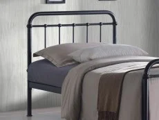 Time Living Time Living Miami 3ft Single Black Metal Bed Frame